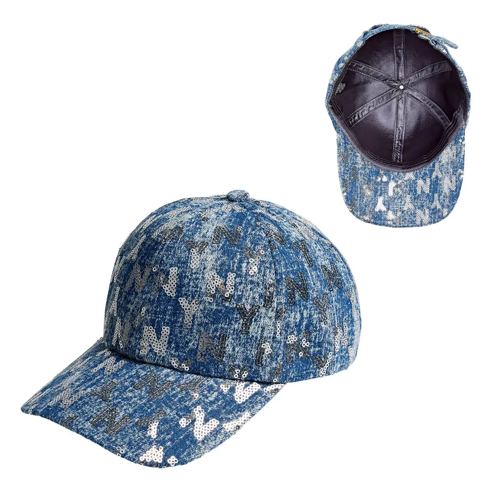 Arria Adjustable Satin Lined Studded Baseball Cap - Elevated 2 official pack