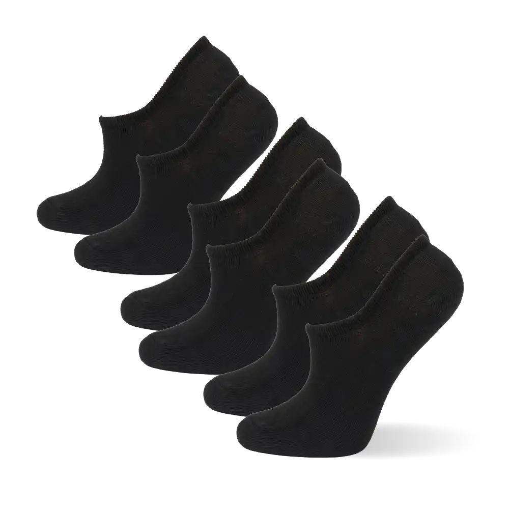 Arria 3‑Pack Basic Socks – Crew & Invisible No‑Show official pack