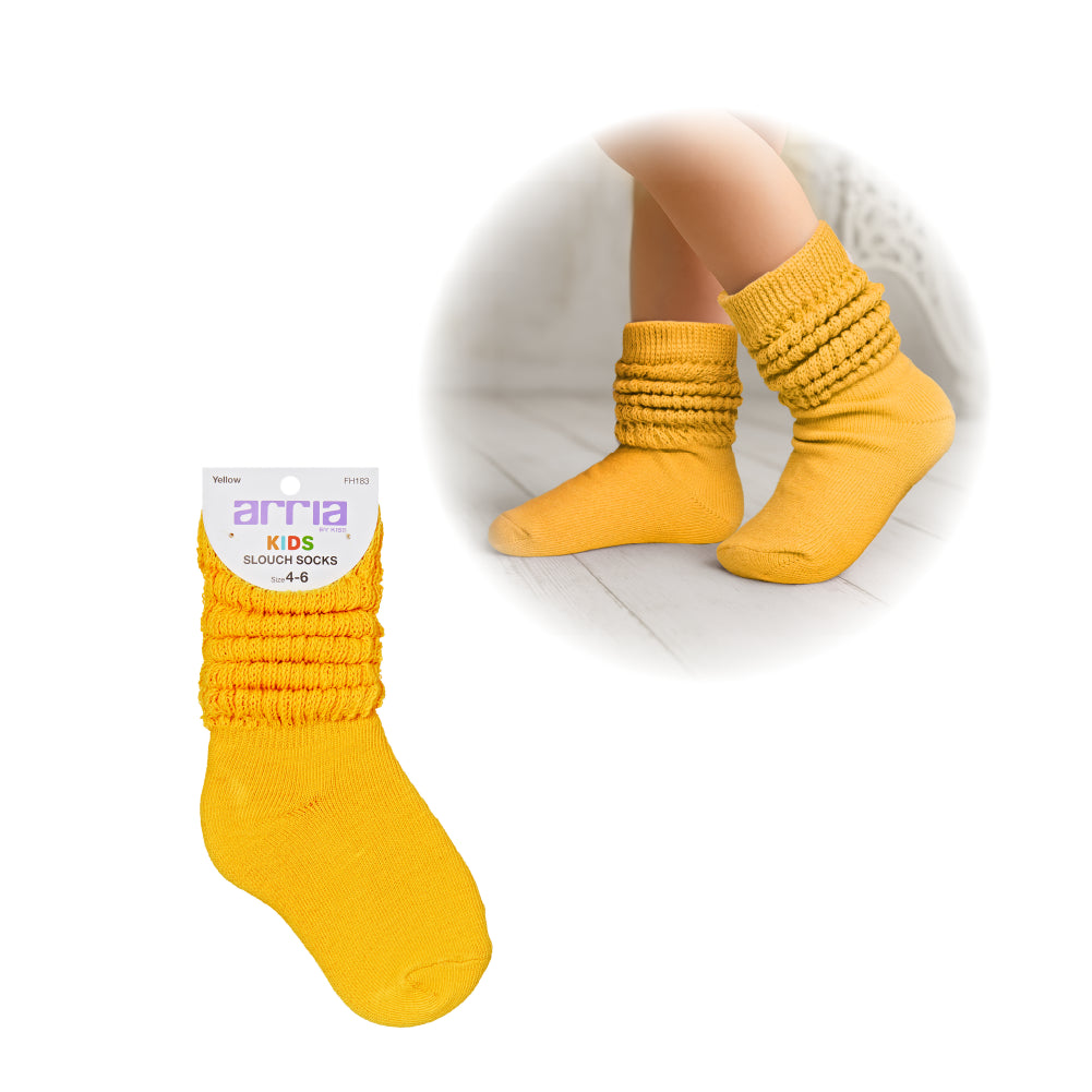 Arria Slouch Socks for Kids (3Y-5Y) – Extra-Soft, Breathable official pack