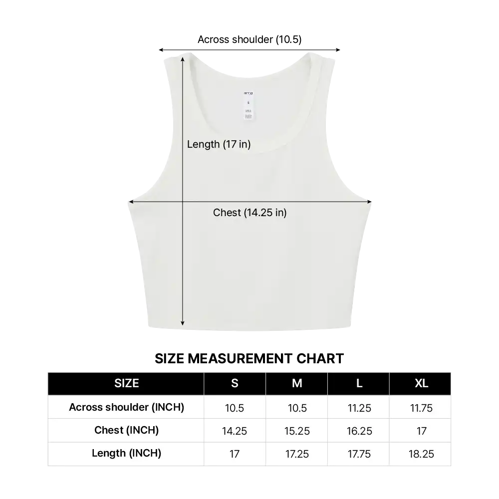 Arria Ribbed Crop Tank Top – Women’s Soft Slim Fit Scoop Neck Sleeveless Shirt official pack
