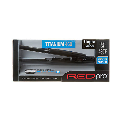 RED by KISS Titanium Flat Iron Upgrade 0.5 - Red Pro 1/2" Titanium Flat Iron Upgrade official pack