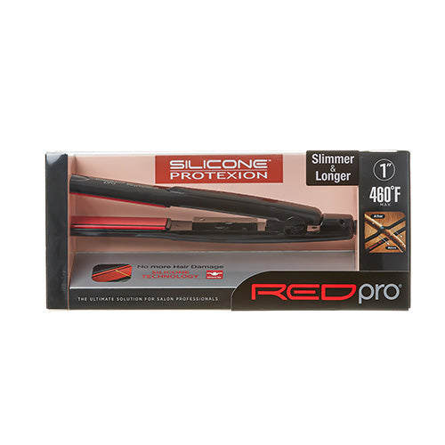 RED by KISS Silicone Protexion Flat Iron - Red Pro 1" Silicone Flat Iron Upgrade official pack