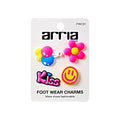 Arria Footwear Charms - Customize Clogs with Style (16 Sets Available) - #1 Cute Smile / Cute official pack