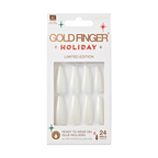 Gold Finger Holiday Limited Edition Nails - Frosty is Cold official pack