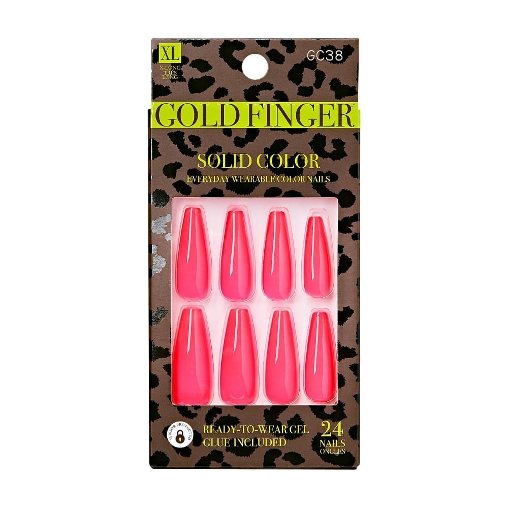 Gold Finger Solid Color Nails - GF Solid Colors- Time is Mine official pack
