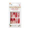 Gold Finger Holiday Limited Edition Nails - Santa's Ho Ho Ho official pack