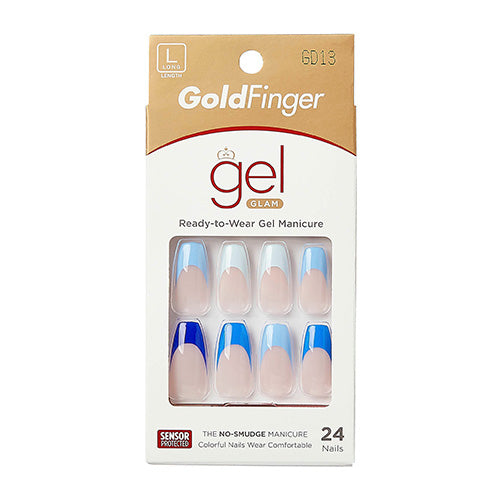 Gold Finger Gel Glam Design - GF Trendy - Feeling blue official pack
