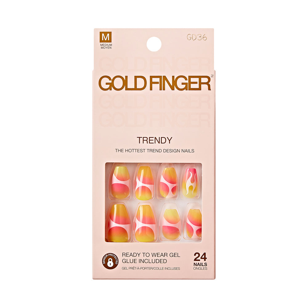 Gold Finger Trendy Nails - Same Friends - GF Trendy - Same Friends official pack