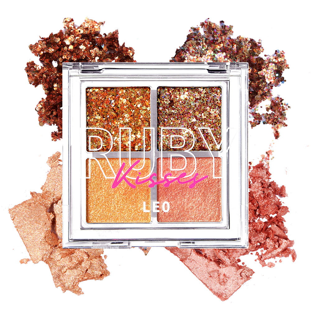 Ruby Kisses Glitter Gem Palette official pack