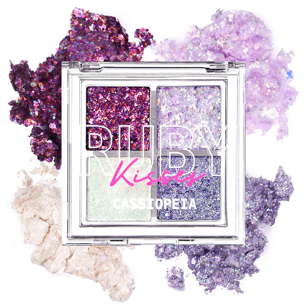 Ruby Kisses Glitter Gem Palette official pack
