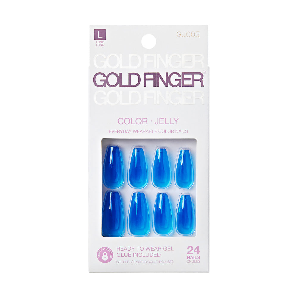 Gold Finger Jelly Color Nails - Skittles - GF Jelly Color - Skittles official pack
