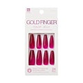 Gold Finger Jelly Color Nails - Grape Juice - GF Jelly Color - Grape Juice official pack