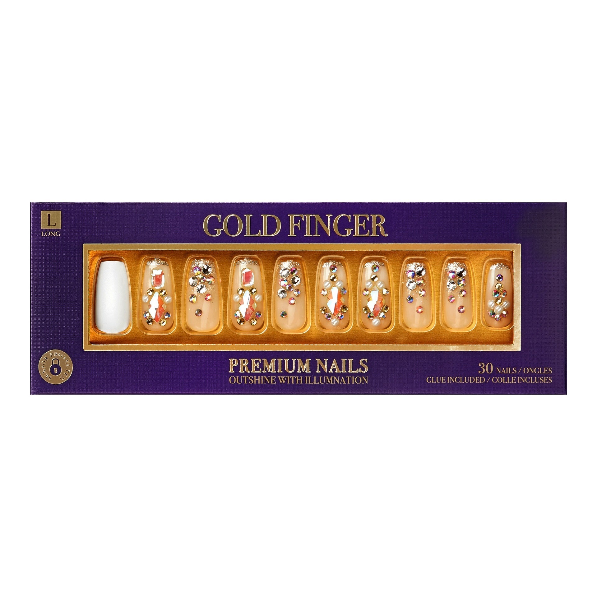 Gold Finger Premium Nails - GF Premium - My Precious official pack
