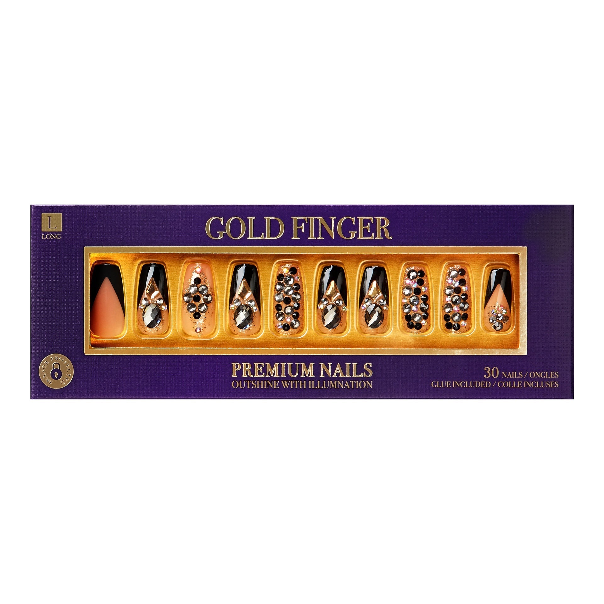Gold Finger Premium Nails - GF Premium - Breakme official pack