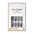 Gold Finger Premium Nails - Bling Bling Kiss - GF Premium - Bling Bling Kiss official pack