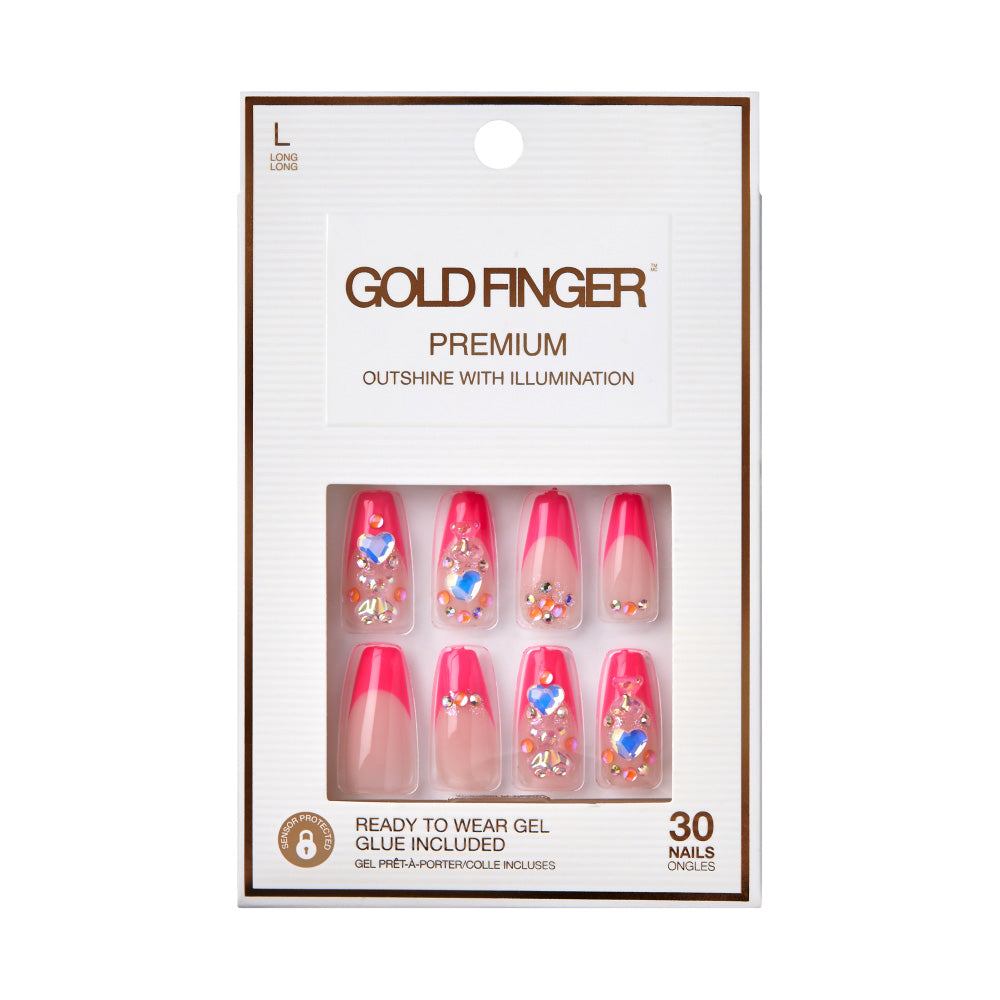 Gold Finger Premium Nails - Star Shine - GF Premium - Star Shine official pack