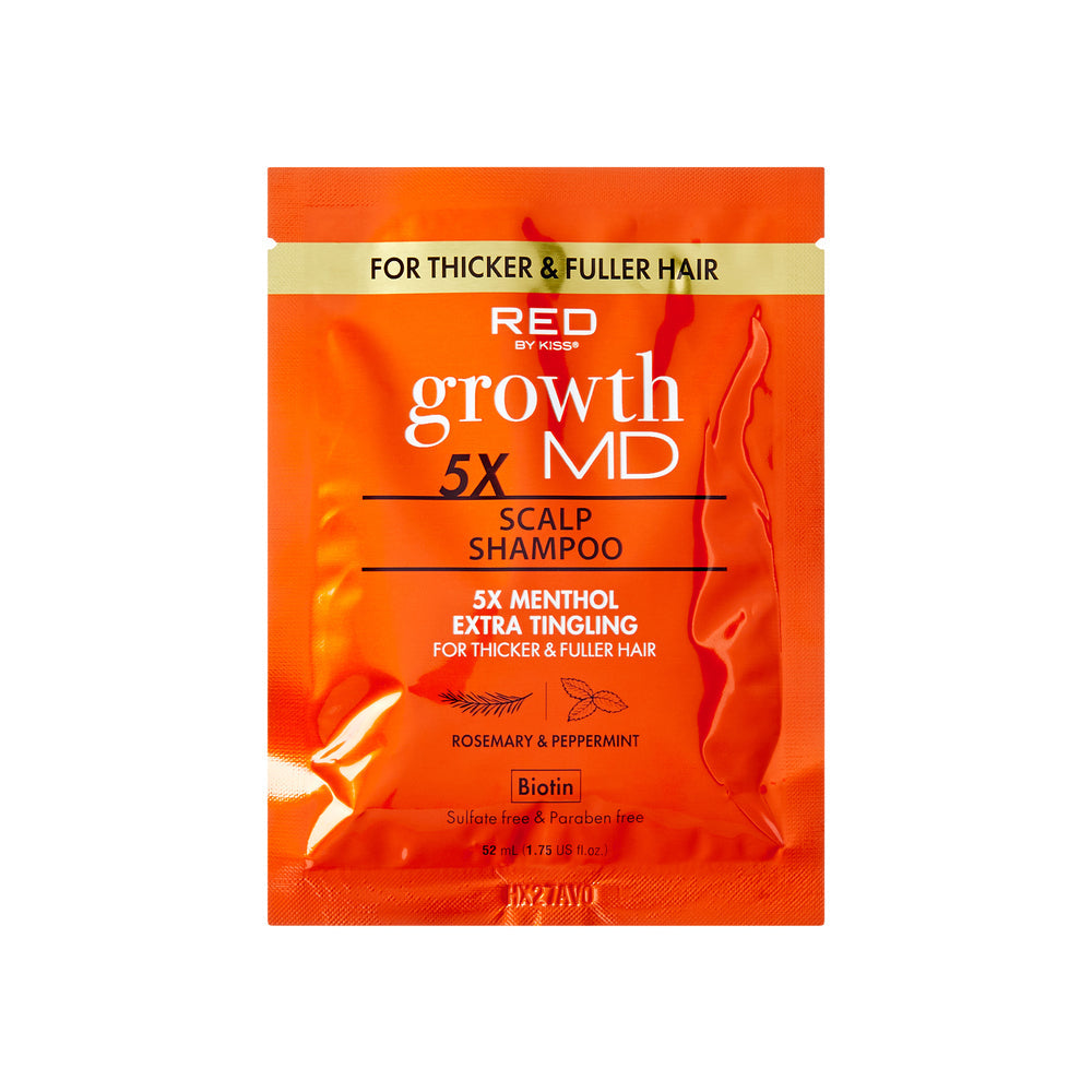 GM09D_main "RED by KISS Growth MD Shampoo Pocket-Sized in 1.75 US FL.oz., main product view."