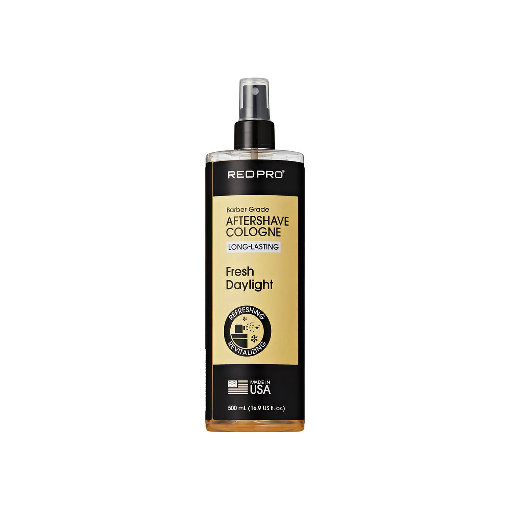 Red PRO Groomane Cooling Aftershave Cologne for Men official pack