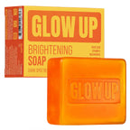 RED by KISS Glow Up Brightening Bar Soap Kojic Acid & Turmeric for Dark Spots official pack