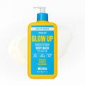 RED by KISS Glow Up Brightening Body Wash with Kojic Acid, Vitamin C & Niacinamide - 16.9 US fl.oz.(500mL) official pack