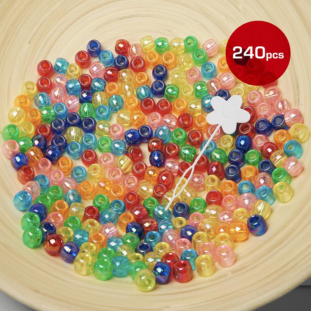 RED by KISS Large Hair Beads (240pcs) official pack