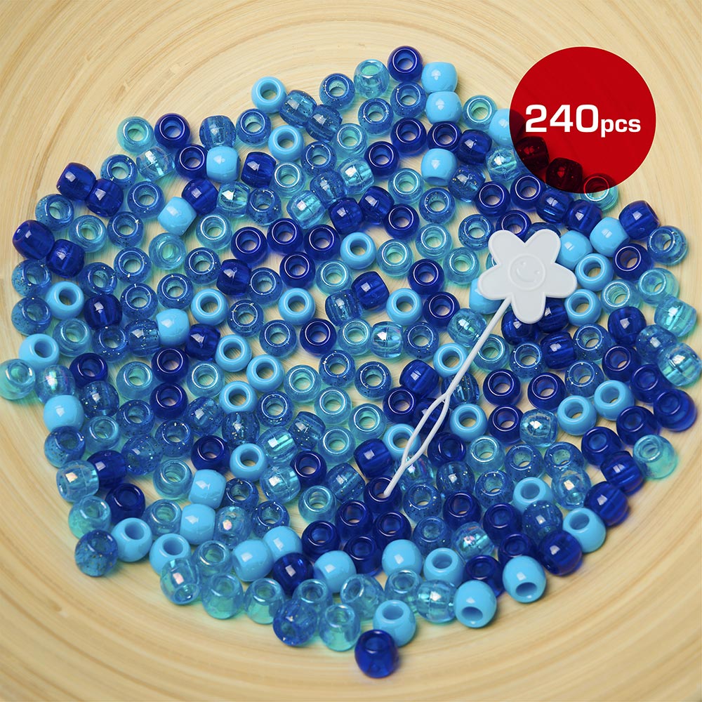 RED by KISS Large Hair Beads (240pcs) official pack