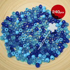RED by KISS Large Hair Beads (240pcs) official pack
