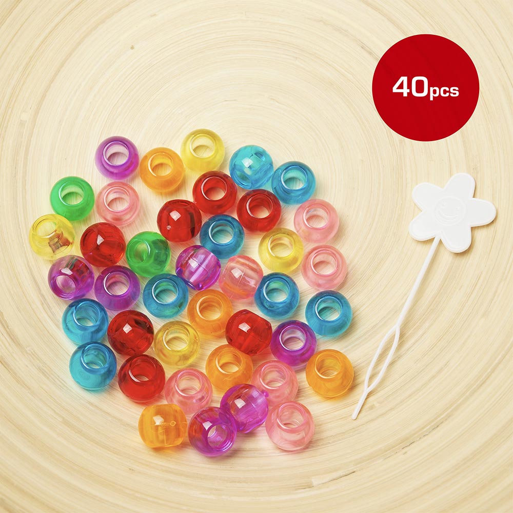 RED by KISS XX-Large Hair Beads (40pcs) official pack