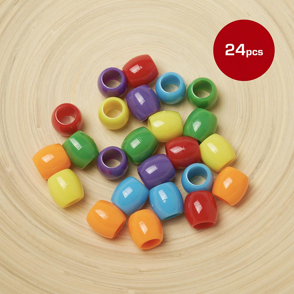 RED by KISS Jumbo Hair Beads (24pcs) official pack