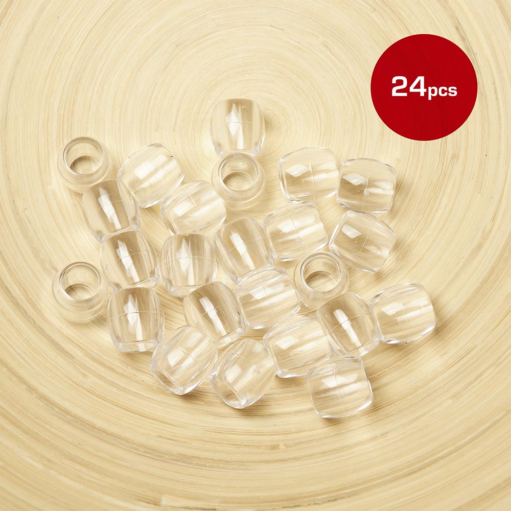 RED by KISS Jumbo Hair Beads (24pcs) official pack