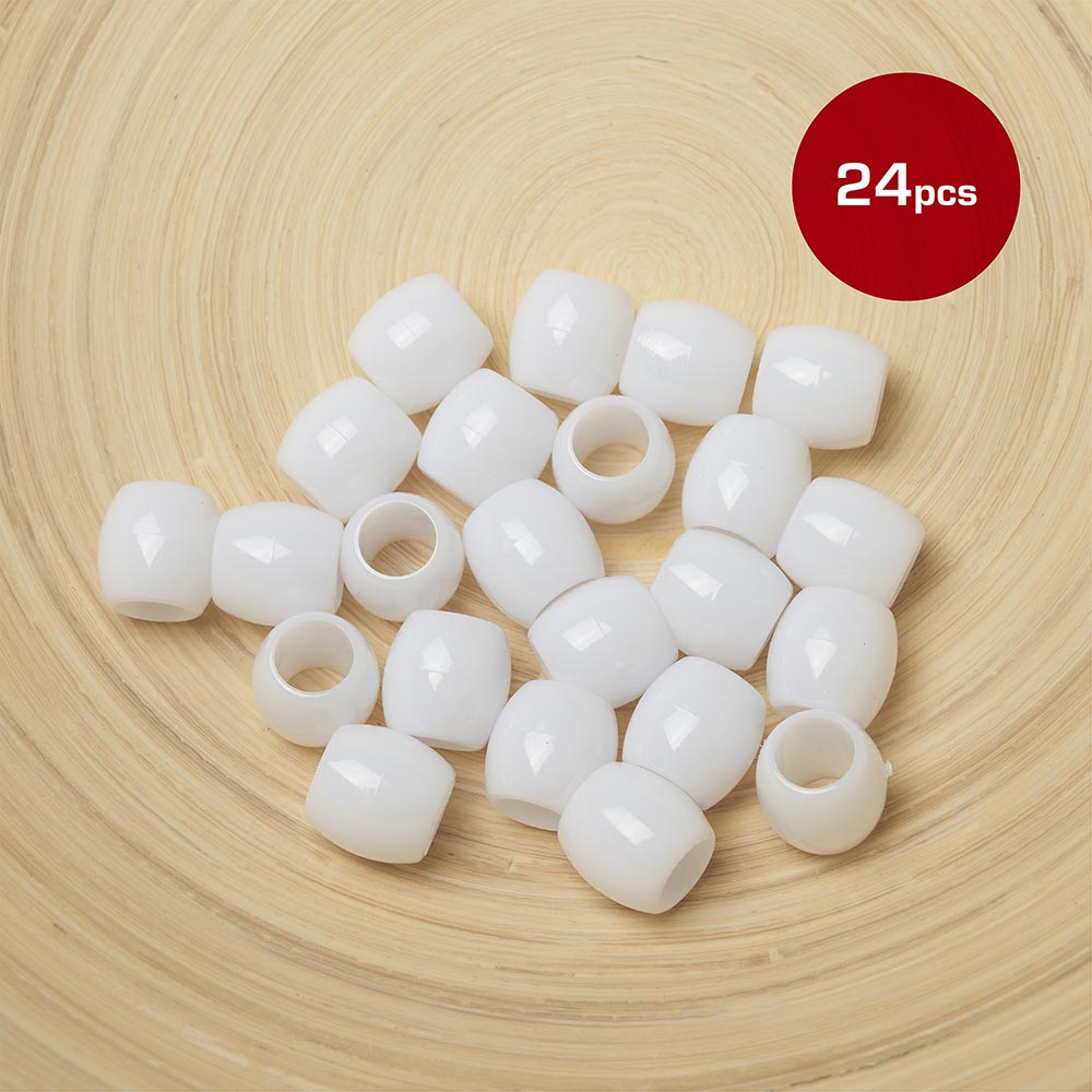 RED by KISS Jumbo Hair Beads (24pcs) official pack