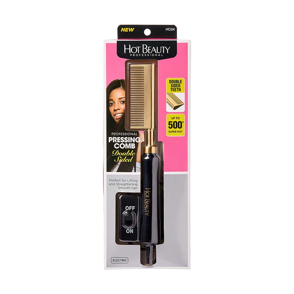 Hot Beauty Professional Pressing Comb official pack
