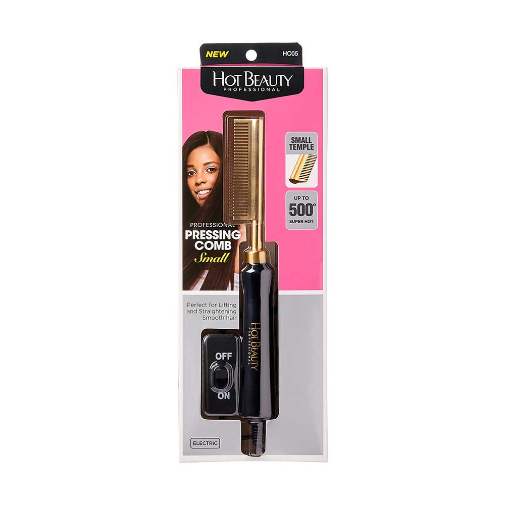 Hot Beauty Professional Pressing Comb official pack
