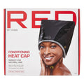 RED by Kiss Conditioning Heat Cap - Deep Conditioning and Hair Repair Treatment at Home for All Hair Types - RED Conditioning Heat Cap official pack