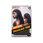 Red by Kiss Open Back Dreadlock Tube Cap [BLACK] #HD105 — official pack HD105 from ivyusa.com