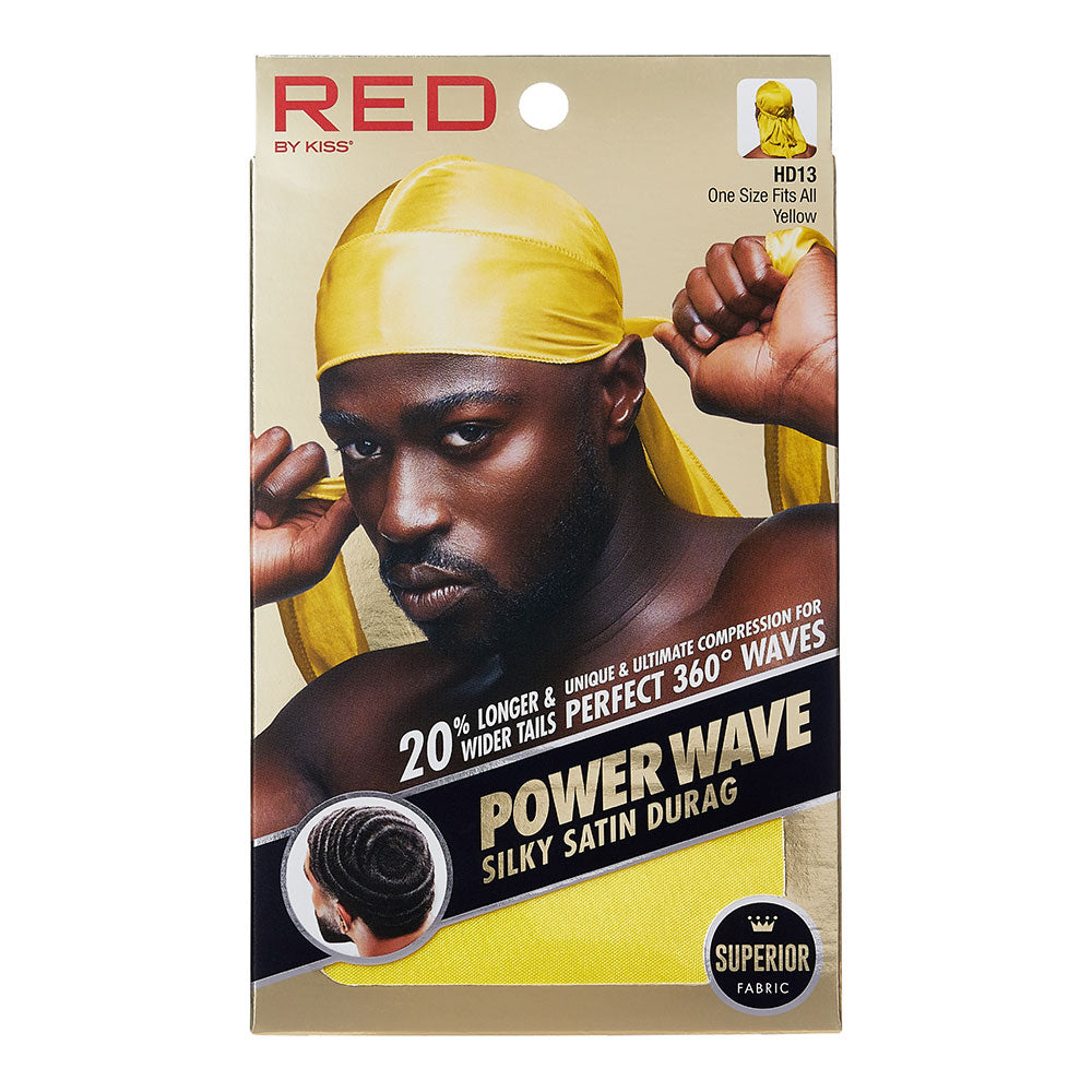 RED by KISS Power Wave Silky Satin Durag official pack