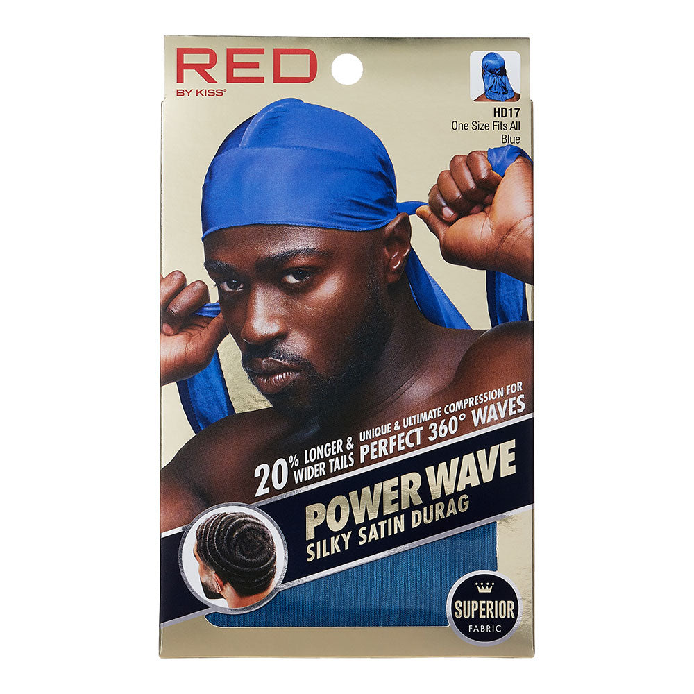 RED by KISS Power Wave Silky Satin Durag official pack