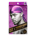 RED by KISS Power Wave Velvet Luxe Durag - Purple official pack