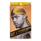 RED by KISS Power Wave Velvet Luxe Durag - Gold official pack