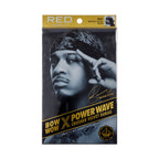 RED by KISS Power Wave Crushed Velvet Durag - Black official pack