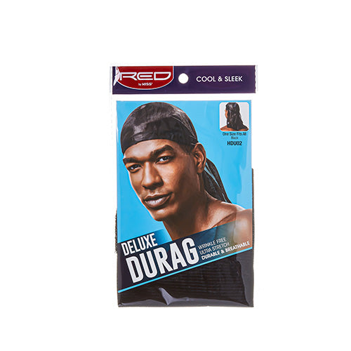 Beauty Town Red Cool & Sleek Deluxe Durag Negro HDU02 100.0 g — official pack HDU02 from ivyusa.com