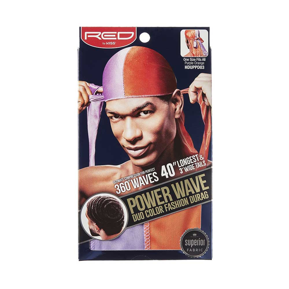 RED by KISS Power Wave Duo Satin Durag official pack