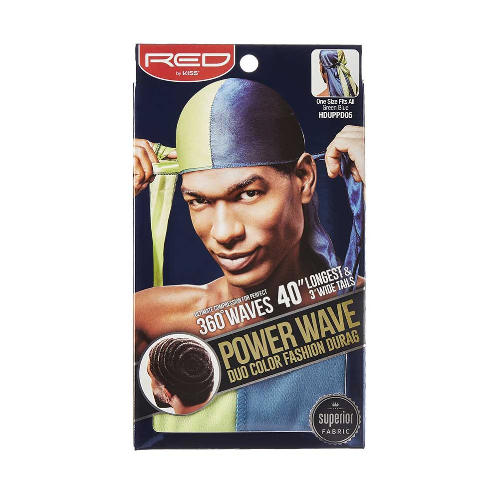 RED by KISS Power Wave Duo Satin Durag official pack
