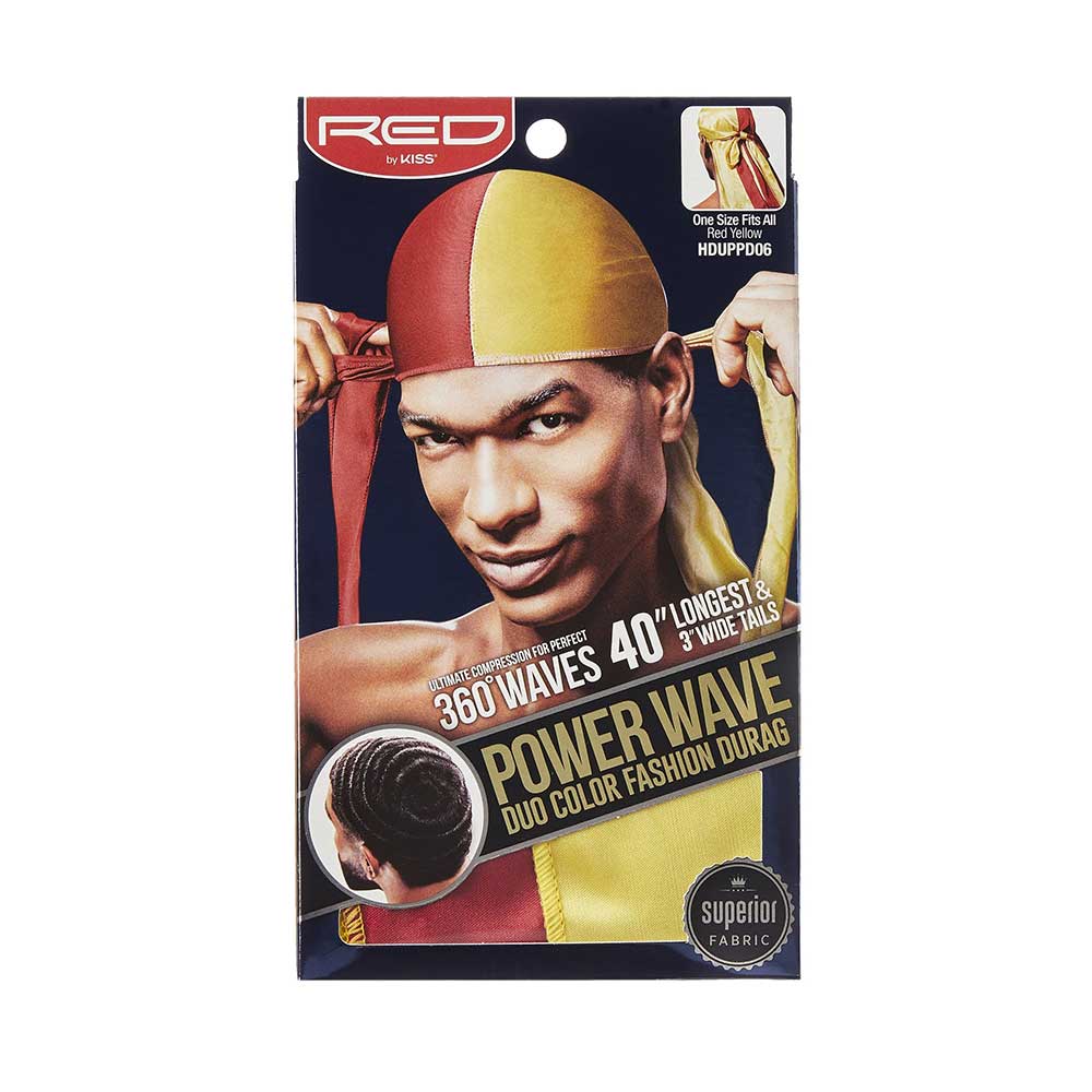 RED by KISS Power Wave Duo Satin Durag official pack