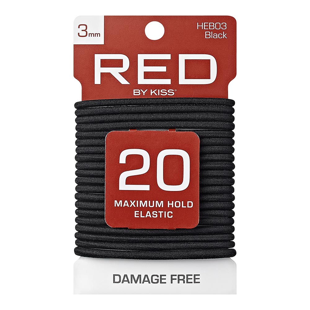 RED by KISS Thin Elastic Hair Band official pack