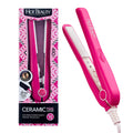 Hot Beauty Ceramic Mini Flat Iron - Pink official pack