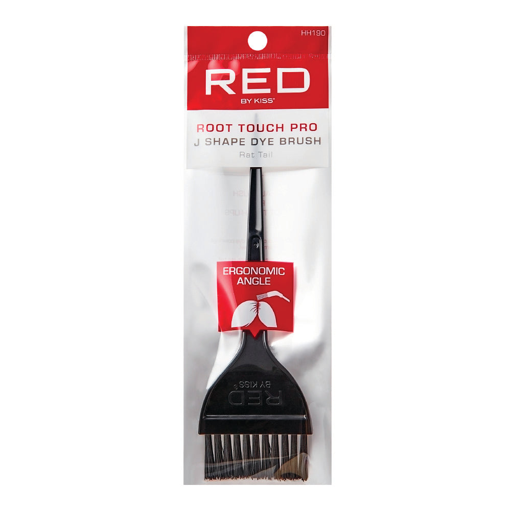RED by KISS J-Shape Dye Brush official pack