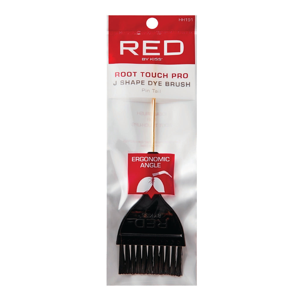 RED by KISS J-Shape Dye Brush official pack