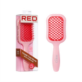 RED by KISS Gentle Wet & Dry Vent Heat-Resistant Brush - Soft Pink official pack