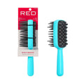 RED by KISS 2-in-1 Scalp Massager & Shampoo Brush - Teal official pack
